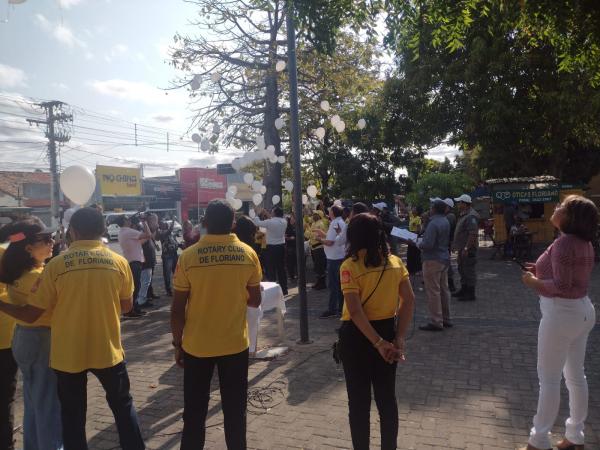 Floriano inicia Semana Nacional de Trânsito e Mobilidade com gestos de reflexão e solidariedade.(Imagem:FlorianoNews)