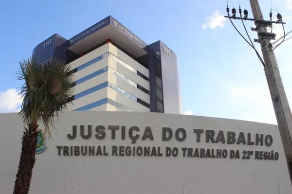Tribunal Regional do Trabalho da 22ª Região (TRT 22), em Teresina, Piauí.(Imagem:Andrê Nascimento/G1)