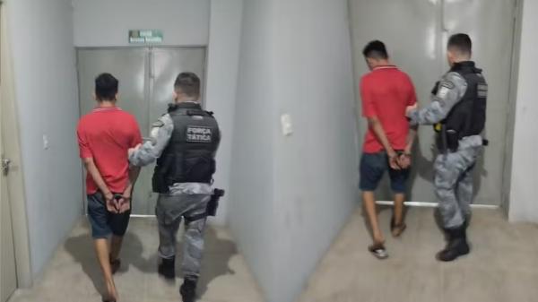 Suspeito de quebrar o nariz da avó é preso em Campo Maior.(Imagem:Polícia Militar)