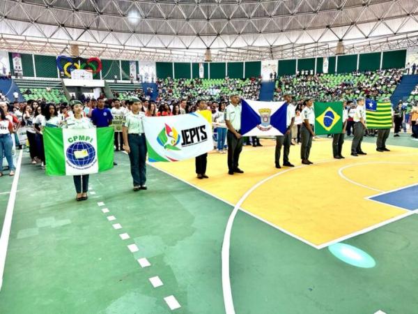 Os jogos reúnem alunos de 12 a 17 anos das escolas estaduais, municipais, privadas e Instituto Federal.(Imagem:Divulgação)