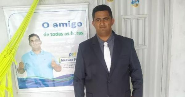 Vereador Messias Porteira (PSD), de Jaícós (PI) morre após ser esfaqueado em Matão (SP).(Imagem:Reprodução/Facebook)