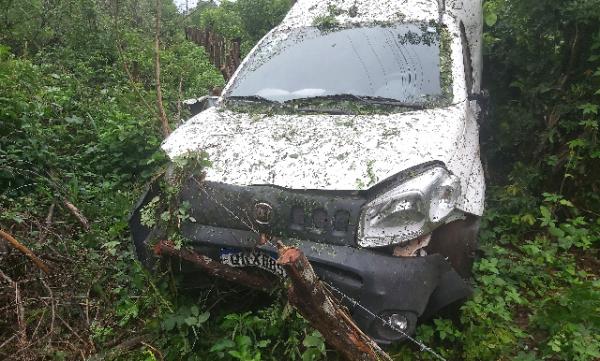 Veículo de carga sofre grave acidente na PI-113 no Norte do Piauí(Imagem:Reprodução)