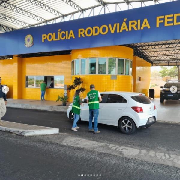 Blitz de conscientização em Floriano alerta sobre riscos de queimadas e poluição atmosférica.(Imagem: Reprodução/Instagram)