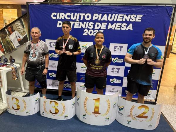 Segunda etapa do Campeonato Piauiense de Tênis de Mesa consagra talentos do programa Bolsa Atleta(Imagem:Divulgação)