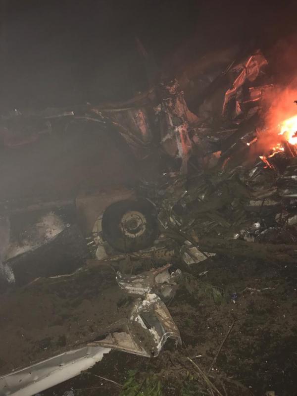 Avião de pequeno porte cai em mata na cidade de São Bendito, no Ceará. (Imagem:Arquivo pessoal)