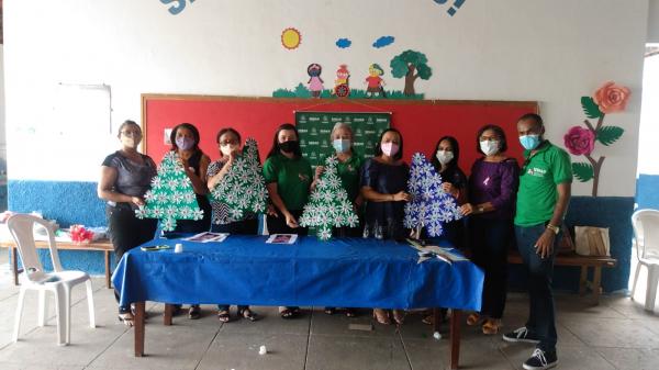 Professores da rede municipal de ensino participam de oficina de reciclagem(Imagem:FlorianoNews)