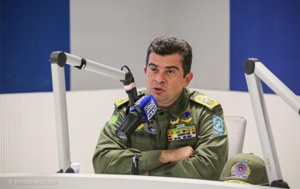 Coronel Scheiwann Lopes(Imagem:Renato Andrade/Cidadeverde.com)
