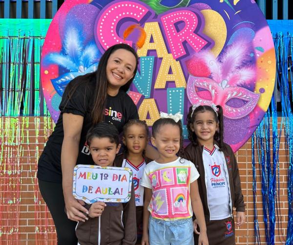 Escola Pequeno Príncipe inicia com alegria o período letivo de 2024 em Floriano.(Imagem:EPP)