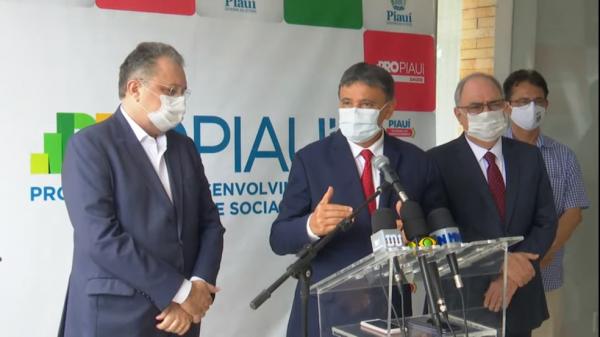 Governo do PI anuncia novas medidas contra a Covid; mais de 60 pacientes esperam leitos.(Imagem:Governo do Piauí)