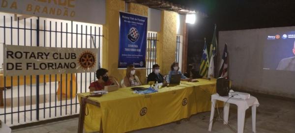 Solenidade marca posse do novo Presidente do Rotary Club de Floriano e Barão de Grajaú(Imagem:FlorianoNews)