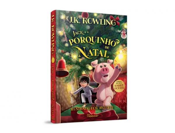J.K. Rowling publica romance inspirado em porquinho de pelúcia do filho(Imagem:Reprodução)
