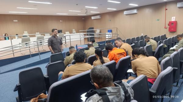  Capacita&ccedil;&atilde;o busca aprimorar atendimento da Pol&iacute;cia Militar em Floriano.(Imagem:FlorianoNews)