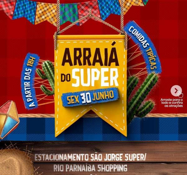 São Jorge Super prepara uma festa de São João imperdível em Floriano.(Imagem:Reprodução/Instagram)