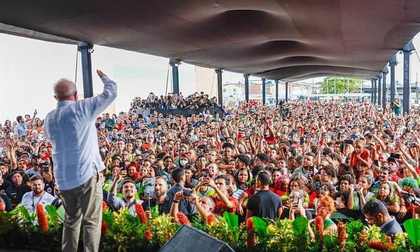 Em Recife, Lula convoca estudantes para provas do Enem.(Imagem:Ricardo Stuckert/PR)