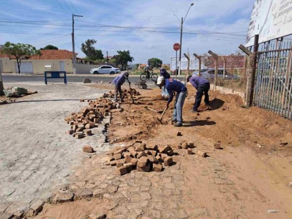 Infraestrutura de Floriano divulga balanço da Operação Tapa-Buracos realizada em novembro.(Imagem:Secom)