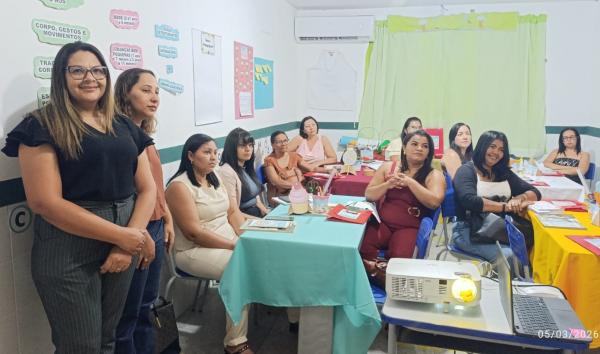 Profissionais da educa&ccedil;&atilde;o participam de capacita&ccedil;&atilde;o do Programa de Alfabetiza&ccedil;&atilde;o na Idade Certa(Imagem:Ascom Seduc)