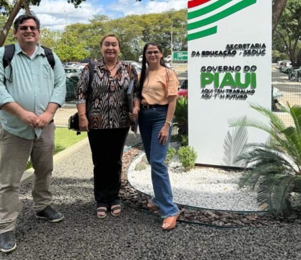 Educação: Prefeitura de Floriano e Governo do Estado discutem fortalecimento do PPAIC no município(Imagem:Secom)
