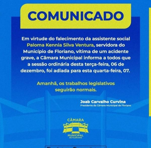 Comunicado CMF(Imagem:Divulgação)