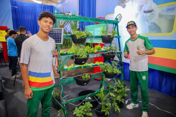 Na Expoapi, Seduc apresenta projetos criados por estudantes e destaca revolução educacional nas escolas(Imagem:Letícia Santos)