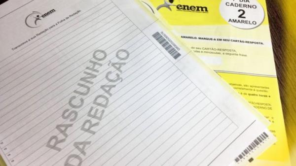 Enem 2020 tem 28 redações nota mil.(Imagem:Divulgação)