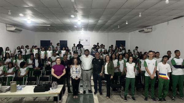Imepi Itinerante: segundo dia de evento conta com palestras para estudantes e fiscalizações.(Imagem:Divulgação)