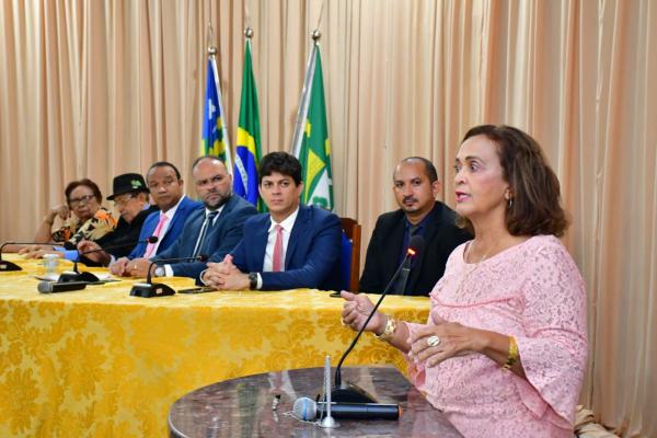 Câmara Municipal homenageia todos os vereadores de Floriano em sessão solene(Imagem:CMF)