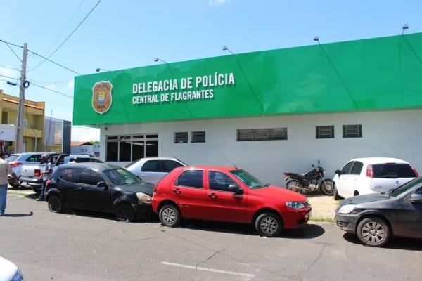 Central de Flagrantes de Teresina(Imagem:Lucas Marreiros/g1)