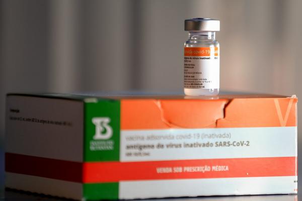 Vacinas Covid-19 ? Coronavac Butantan.(Imagem:Myke Sena/MS)