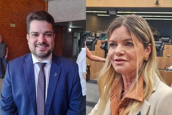 Dogim F&eacute;lix e Gracinha M&atilde;o Santa(Imagem:ClubeNews)