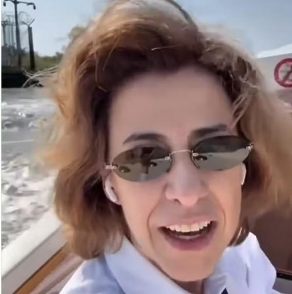 Fernanda Torres exibe detalhes de viagem Veneza.(Imagem:Reprodução/Instagram)