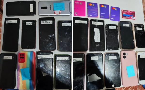 Polícia Civil busca restituir celulares a vítimas de roubo em show de Weslley Safadão no Piauí.(Imagem:Divulgação/ Polícia Civil)