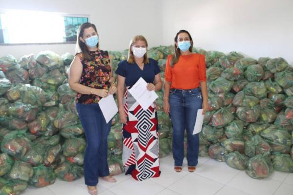 Secretaria de Educação de Barão de Grajaú recebe 2.700 kits de merenda escolar(Imagem:Reprodução)