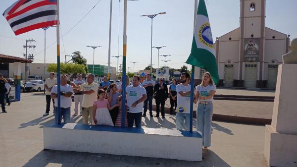 Barão de Grajaú celebra Independência do Brasil com ato de hasteamento dos pavilhões(Imagem:FlorianoNews)