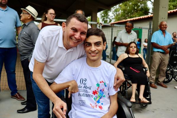 Governo inaugura N&uacute;cleo de Equoterapia em Floriano e amplia atendimento a pessoas com defici&ecirc;ncia no sul do estado(Imagem:Ascom Seid)