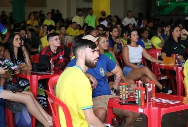  Piauienses lamentam derrota do Brasil na Copa do Mundo.(Imagem:Pablo Cavalcante/gepi )