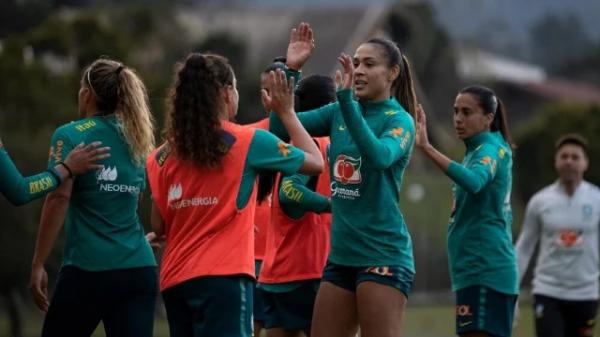 Atletas da Seleção feminina têm até o dia 27 para aprimoramento físico(Imagem:Thais Magalhães)