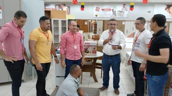 Armazém Paraíba realiza 1º sorteio de prêmios pelos 67 anos da loja em Floriano(Imagem:FlorianoNews)