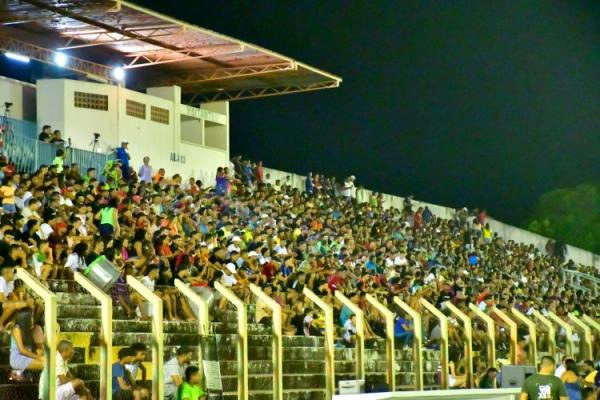 Abertura da Copa Floriano 2024 é realizada com estádio lotado e goleada(Imagem:Secom)