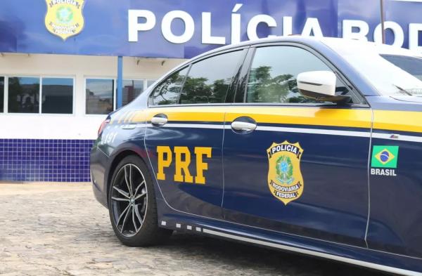 Polícia Rodoviária Federal (PRF) no Piauí.(Imagem:Lívia Ferreira /g1)