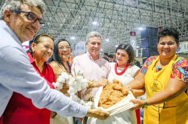 O evento celebra o crescimento e inovação na agricultura familiar no Nordeste, além de comercializar, criar integração e intercâmbio entre os produtores da agricultura familiar na(Imagem:Geirlys Silva)