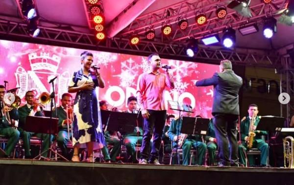 Natal da Alegria emociona público com Concerto Natalino em Floriano.(Imagem:Reprodução/Instagram)