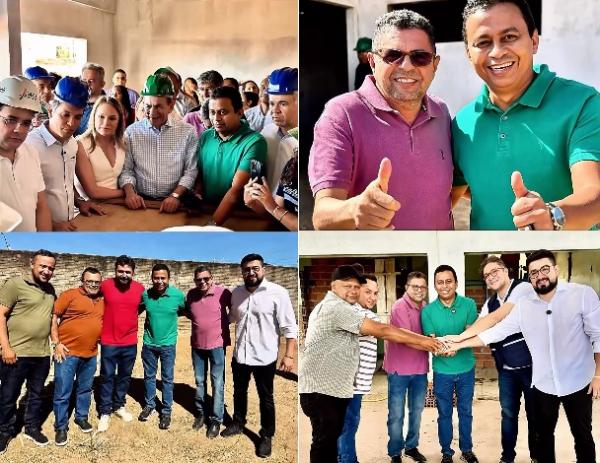 Deputado Dr. Francisco visita Uruçuí e acompanha investimentos na saúde.(Imagem:Reprodução/Instagram)