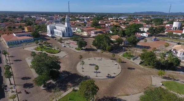 Município de Campo Maior, no Piauí.(Imagem:Reprodução/TV Clube)
