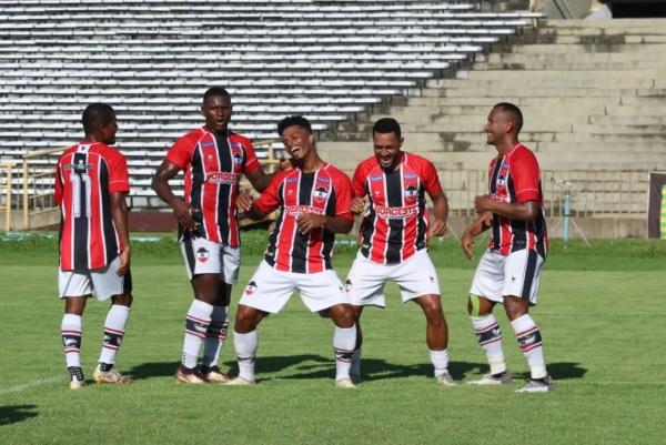 River-PI x Corisabbá, Campeonato Piauiense 2023.(Imagem:Pablo Cavalcante/ge)