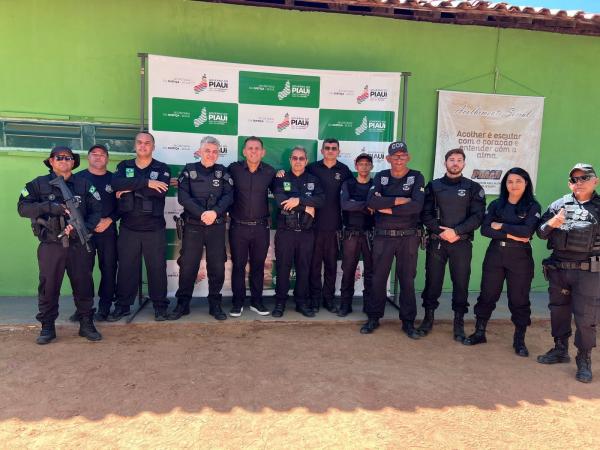 Sejus entrega reforma e ampliação de pavilhão na Penitenciária de Bom Jesus.(Imagem:Ascom Sejus)