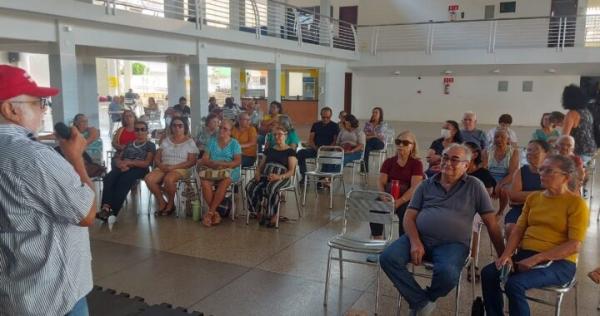 Palestra para grupo 60+ alerta sobre perda de memória e valorização da vida.(Imagem:Divulgação)