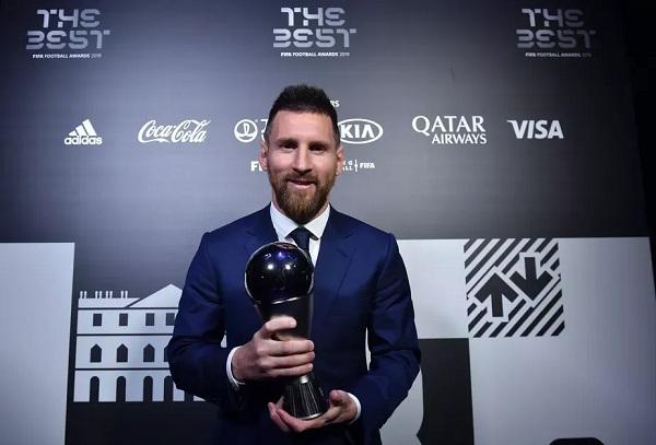 Messi é eleito o melhor jogador do mundo no Fifa The Best.(Imagem:AFP)