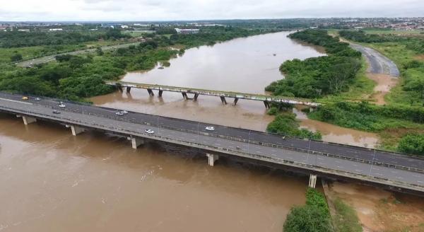  Rio Poti em Teresina (Imagem: Reprodução/TV Clube)