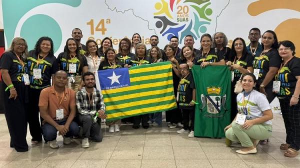 Prefeitura de Floriano marca presença na 14ª Conferência Nacional de Assistência Social(Imagem:Secom)