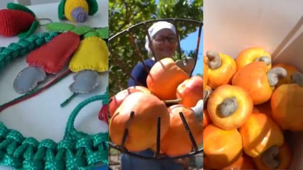 Piaui de Riquezas deste sábado (22) mostrou diversas formas de aproveitar o caju.(Imagem:TV Clube)